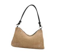 Songelt Casual Beach Bag Straw Underarm Purse Fashion Shoulder Crossbody Bags With Adjustable Strap For Beach Picnics Vacation Stylish Women's Bag