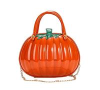 Songelt Casual Handbag Halloween Pumpkin Bag Lady Purse Crossbody Shoulder Bag Leisure Large Capacity Tote For Girl Women Pumpkin Shaped Handbag
