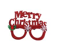Songelt Christmas Decorations Glasses Frame Adult Kids Glass Decor New Year Gift Christmas Novelty Glasses