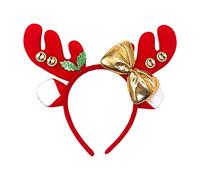 Songelt Christmas Furry Animal Deer Ears Hair Hoop Plush Antler Headbands Cartoon Headpiece For Halloween Party Decoration Antlers Headband Deer Cosplay Baby With Ears Halloween