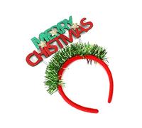 Songelt Christmas Theme Headband Festival Props Letter Hairhoop Seasonal Headwear Holiday Celebrating Merry Christmas Hairband Headband