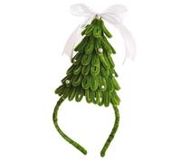 Songelt Christmas Tree Hairband With Bowknot Theme Event Headband For Adult Kids Holiday Celebrations Headdress Party Supply Christmas Tree Headband