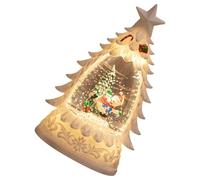Songelt Christmas Tree Night Lamp With Sparkling Snowflakes Energy-Efficient LED For Festive Ambiance Portable Snowflakes Ball Lamp