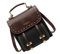 Songelt Contemporary Backpacks For Teens Premium PU Leather Daypacks Ergonomic Crossbody Bag Ergonomic Shoulder PU Backpacks