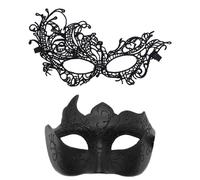 Songelt Couple Masquerade Women Men Mardi Gras Venetians Costume For Christmas Festival New Year Party Mardi Gras