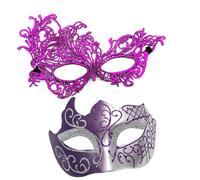 Songelt Couple Masquerade Women Men Mardi Gras Venetians Costume For Christmas Festival New Year Party Mardi Gras
