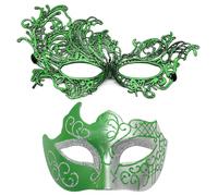 Songelt Couple Masquerade Women Men Mardi Gras Venetians Costume For Christmas Festival New Year Party Mardi Gras