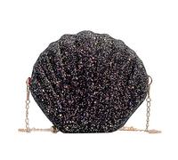Songelt Creative Sequins Shell Shoulder Bag Women's Crossbody Bags Casual Satchel Purse Adds A Touch Of Fashion To Any Outfit Sequins Purse