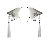 Songelt Cute Ears Cosplay Hair Hoop With Dangle Jewelry Woman Teens Headband For Live Broadcast Carnivals Hairband Cosplay Headbands For Woman Headband Wolf Ear Shape Halloween With Wolf Ears