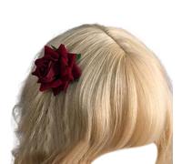 Songelt Dark Skull Hair Clip Party Props Headband Cosplay Costume Hairhoop Punk Rose Flower Hairband Halloween Supplies Rose Headdress Cosplay Headband Festival Vintage Decor
