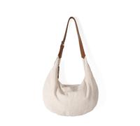 Songelt Ergonomic Cotton Linen Zipper Closure Crossbody Shoulder Bag Large Capacity Casual Daily Use Friendly Design Stylish Women's Crossbody Purse