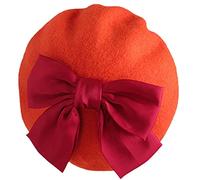 Songelt Fashion Red Big Bowknot Lovely Painter Hat Children Octagonal Hat Gifts For Thanksgiving New Year Valentine Octagonal Hats For Women Men Girls
