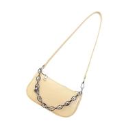 Songelt Fashion Underarm Shoulder Bag Practical PU Underarm Bags Flexible Strap Design Compact Crossbody Purse With Chain Accent Modern Shoulder Bag For Women