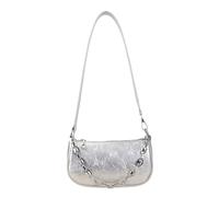 Songelt Fashion Underarm Shoulder Bag Practical PU Underarm Bags Flexible Strap Design Compact Crossbody Purse With Chain Accent Modern Shoulder Bag For Women
