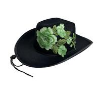 Songelt Fashion Western Hat For Adult Day Of The Death Hat Fashion Bachelor Party Music Festival Stage Performances Accessory