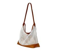Songelt Fashionable Shoulder Purse Large Capacity Hollow Out Pattern Lightweight Handbag Underarm Bag For Daily Use Korean Breathable Shoulder Purse