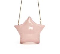 Songelt Fashionable Star Shape Evening Bags Satchel With Metal Chain Shoulder Strap PVC Crossbody Purse For Women Girls Star Shape Purse