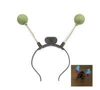Songelt Flashing Alien Hairband For Kids Adult Carnivals Party Costume Headhoop Glowing Headband Halloween Party Accessories Alien Headband School Play Accessories LED Headbands
