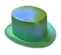 Songelt Flat Top Panama Hat For Adult Round Cap MagicShow Cap Magician Headwear Masquerade Accessories RolePlay Gentleman Hat Stylish For Party