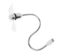 Songelt Flexible USB Fan Air Cooling Cooler For Laptop Desktop PC Computer Powerbank Office Outdoor Fan Clip On