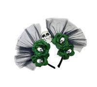 Songelt Flower Crown Headband Halloween Cincos Des Mayoes Party Costume Dias Des Los Muerto Headpiece Photography Props Womens Halloween Dia Los Muerto Party Costume