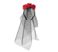 Songelt Flower Girl Headpiece For Halloween Costume Headband Women's Halloween Party Costume For Wedding School Evening Party Holiday Hair Ornament