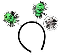 Songelt Fluorescent Skull Bat Headpiece Fashion Headpieces For Nighttime Halloween Celebrations And Themed Gatherings Night Headgear