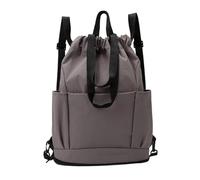 Songelt Foldable Gym Bag With Adjustable Shoulder Strap Roomy Drawstring Compartment Water Resistant Oxford For Workout Clothes Sport Duffle Bag