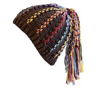 Songelt For Creative Knitted Wig Braid Hat Hats Handmade Festival Caps Easy Braided Wigs Hats Accessories Costume Wigs For Women
