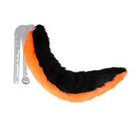 Songelt For Ears And Wolf Animal Tail Cosplay Costume Faux Hair Clip Headdress Halloween Birthday Party Plush Set Cosplay Costumes For Women Naughty Anime Costumes Kids Birthday Halloween And