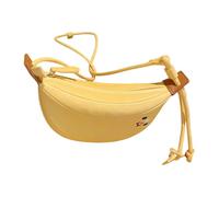 Songelt Funny Fruit Shape Shoulder Bag For Women And Girls Banana Design With Chain Strap Crossbody Bags For Everyday Use Banana Shape Shoulder Bag