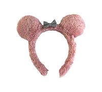 Songelt Furry Animal Bear Ears Hair Hoop Plush Cartoon Animal Costume Bows Headpiece For Halloween Party Decoration Ears Headpiece