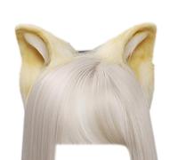 Songelt Furry Ear Anime Cosplays Hair Accessory Animal Ears Foxes Headband Hair Clip Cute Plush Headdress For Plush Furry Animal Ears Headband Clip Adult Cats Foxes Dogs Birthday Party