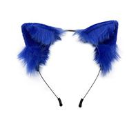 Songelt Furry For Ears Hair Hoop Plush Kitten Ears Hairband Animal Headband For Washing Face Makeup Lovely Photo Props Kitten Hair Band Cosplay Animal Props