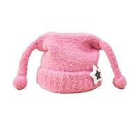 Songelt Girls Knit Hat Easter Photo Props Cute Furry Hat Costume Y2K Cool Knitted Easter Furry Decorations With Brim
