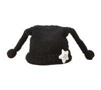 Songelt Girls Knit Hat Easter Photo Props Cute Furry Hat Costume Y2K Cool Knitted Easter Furry Decorations With Brim