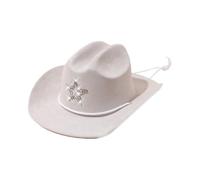Songelt Glittering Star Sequins Hat Western Hat Bachelors Party Halloween Women For Everyday Wear And Parties Casual