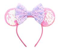 Songelt Glitters Hair Hoop Sequined Ears Hairband Theme Party Performances Headdress Easter Theme Costume Hair Accessories Ear Hairband