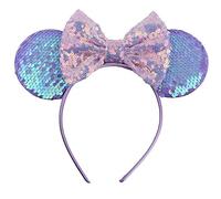 Songelt Glitters Hair Hoop Sequined Ears Hairband Theme Party Performances Headdress Easter Theme Costume Hair Accessories Ear Hairband