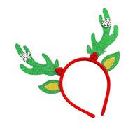 Songelt Gold Reindeer Elk Headband For Christmas Party And Festival Gatherings Comfortable Holiday Accessory Photography Props Corporate Event Costume Accessory