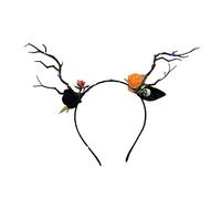Songelt Gothics Antlers Flashing Hairband For Kids Adult Party Costume Day Of The Death Glowing Headband Halloween Accessories Glowing Headband