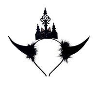 Songelt Halloween Bat Headband Soft Lightweight Design Accessory Cosplay Hairband For Costume Parties And Themed Event Unique Halloween Hair Ornament