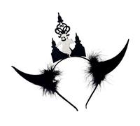 Songelt Halloween Bat Headband Soft Lightweight Design Accessory Cosplay Hairband For Costume Parties And Themed Event Unique Halloween Hair Ornament