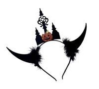 Songelt Halloween Bat Headband Soft Lightweight Design Accessory Cosplay Hairband For Costume Parties And Themed Event Unique Halloween Hair Ornament