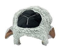 Songelt Halloween Cartoon Lamb Hat Plush Sheep Headgear Dress Up Cute Super Soft Windproof Performance Props Cartoon Animal Hats Plush Fisherman Hat Vintage Winter Fall For Women Striped Warm Cap