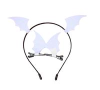Songelt Halloween Devil Horns Headband 3pcs Headpieces And Hair Clip Set Cosplay Hair Accessories For Costume Parties All Types