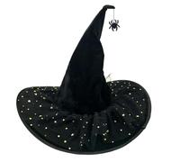 Songelt Halloween Dress Up Hat Witch Costume Hat 36cm High Pointed Wizard For Women Masquerade Halloween Cosplay Parties Party Costume Accessory