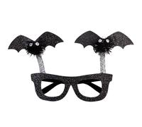Songelt Halloween Glasses Frame Holiday Photo Props Eyewears Festival Theme Festival Glasses Cosplay Costume Props Bat Wing Eye Frames