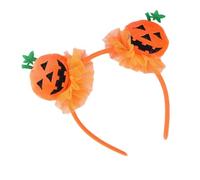 Songelt Halloween Headband Lovely Pumpkin Hairband For Festival Family Gathering Hair Decors Holiday Party Accessory Headpiece Halloween Headpiece