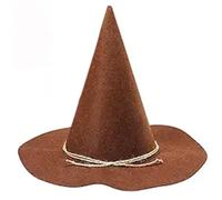 Songelt Halloween Party Felt Witch Hat Party Wide Brimmed Pointed Hat Accessory Unique Witch Halloween For Women